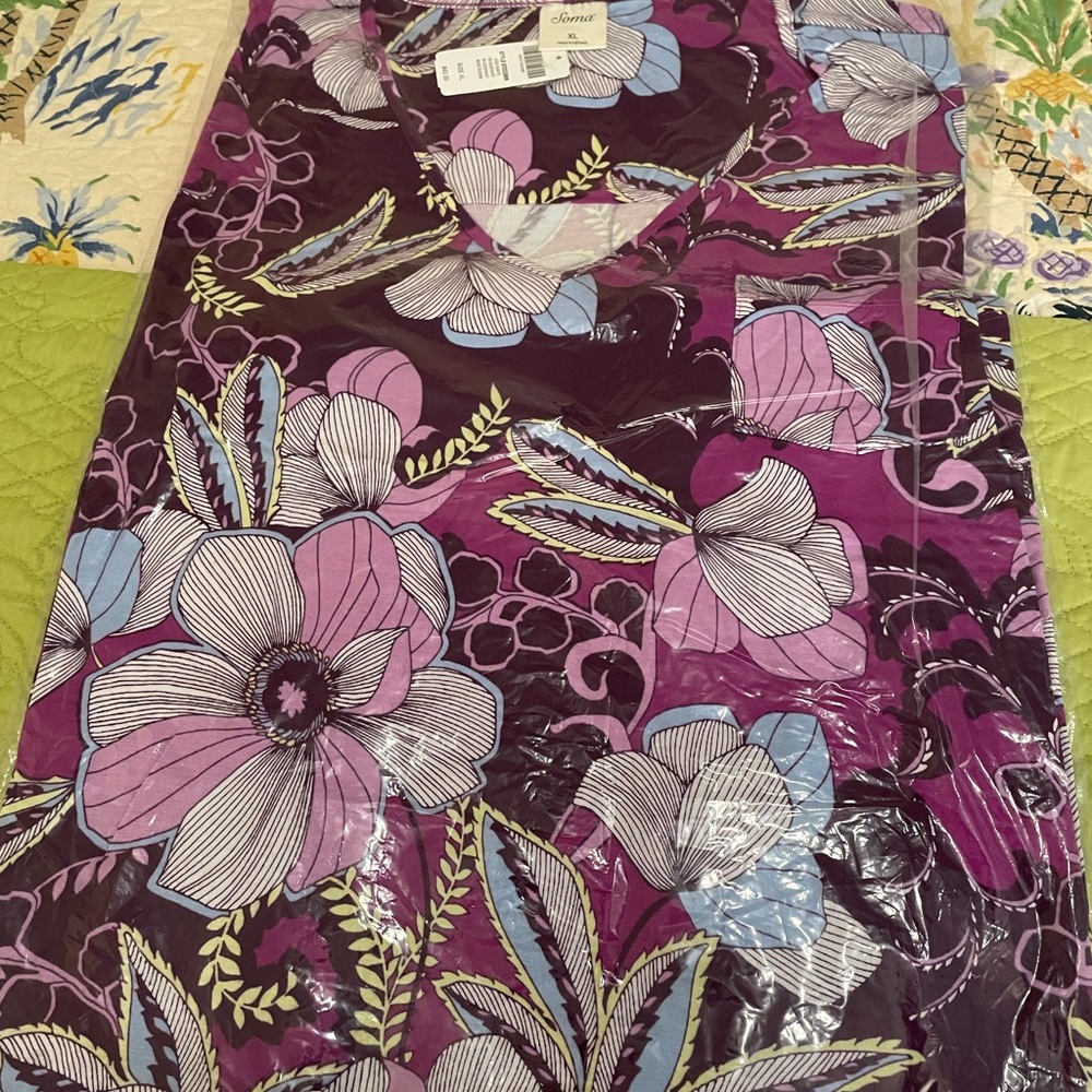 Soma cool nights sleepshirt XL